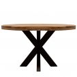 Kick eettafel Dax rond - 140cm - Mango