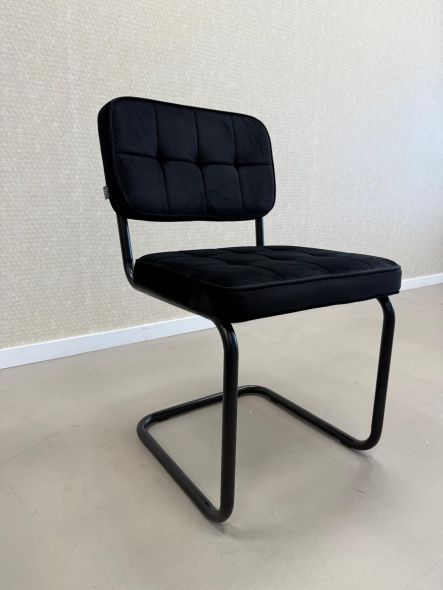 SAMPLE Kick buisframe stoel Ivy - Zwart