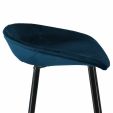 Kick barkruk Finn - 80cm - Donkerblauw