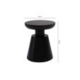 Kick bijzettafel Abel - Zwart
