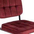 Kick buisframe stoel Ivy - Rood