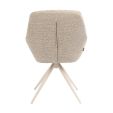 Kick draaistoel Abel - Taupe