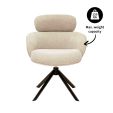Kick draaistoel Kian - Champagne