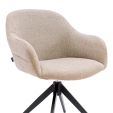 Kick draaistoel Noel - Taupe