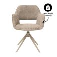 Kick draaistoel Owen - Beige