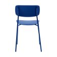 Kick eetkamerstoel Lio - Blauw