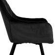 Kick Eetkamerstoel Monza - Zwart