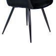 Kick Eetkamerstoel Monza - Zwart