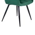Kick Eetkamerstoel Monza - Donkergroen
