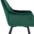 Kick Eetkamerstoel Monza - Donkergroen