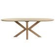 Kick eettafel Alrik - 220cm - Naturel