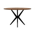 Kick eettafel Havard - 120cm - Bruin