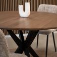 Kick eettafel Havard - 120cm - Bruin