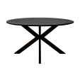 Kick eettafel Jake - 140cm - Zwart