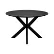 Kick eettafel Jake - 140cm - Zwart