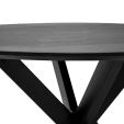 Kick eettafel Jake - 140cm - Zwart