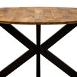 Kick eettafel Jake - 140cm - Bruin