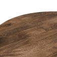 Kick eettafel Jude - 120cm - Bruin