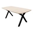 Kick eettafel Vidar - 160cm - Naturel