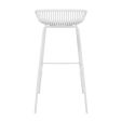 Kick (tuin)barkruk Rio - Wit