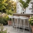 Kick (tuin)barkruk Rio - Wit