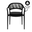 Kick tuinstoel Coco - Zwart
