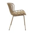 Set van 4 Kick tuinstoel Lot - Beige