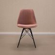 SAMPLE Kick kuipstoel Velvet - Roze