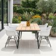 Set van 4 Kick tuinstoel Indy - Wit