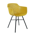 Set van 4 Kick tuinstoel Indy - Geel