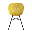 Set van 4 Kick tuinstoel Indy - Geel