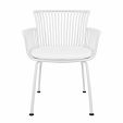 Set van 4 Kick tuinstoel Otis - Wit