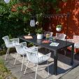 Set van 4 Kick tuinstoel Otis - Wit