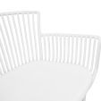 Set van 4 Kick tuinstoel Otis - Wit