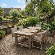 Set van 4 Kick tuinstoel Sia - Beige