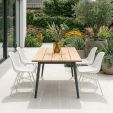 Set van 4 Kick tuinstoel Sol - Wit