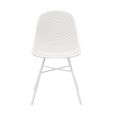 Set van 4 Kick tuinstoel Sol - Wit