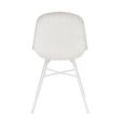 Set van 4 Kick tuinstoel Sol - Wit