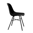 Set van 4 Kick tuinstoel Sol - Zwart