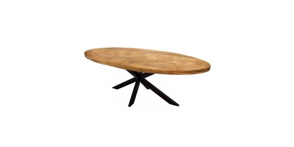 Kick eettafel Dax ovaal - 180cm - Mango