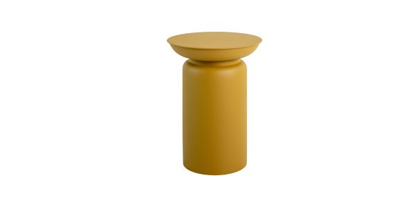 Kick bijzettafel Clay - Okergeel