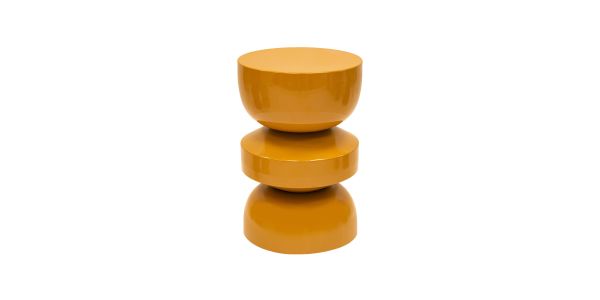 Kick bijzettafel Esra - Okergeel