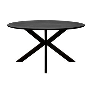 Kick eettafel Jake - 140cm - Zwart