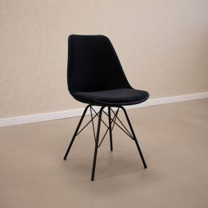SAMPLE Kick kuipstoel Velvet - Zwart