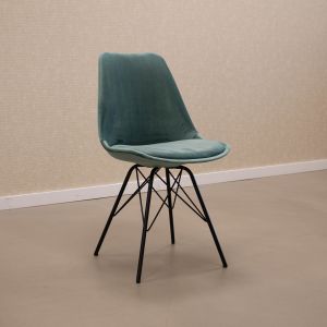 SAMPLE Kick kuipstoel Velvet - Mintgroen