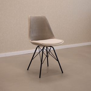 SAMPLE Kick kuipstoel Velvet - Champagne