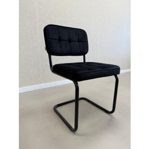 SAMPLE Kick buisframe stoel Ivy - Zwart