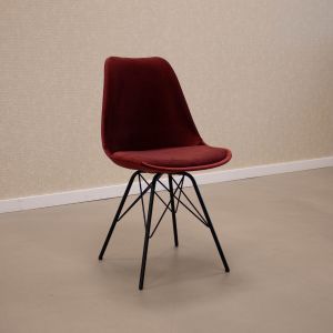 SAMPLE Kick kuipstoel Velvet - Rood
