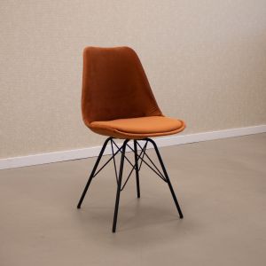SAMPLE Kick kuipstoel Velvet - Oranje
