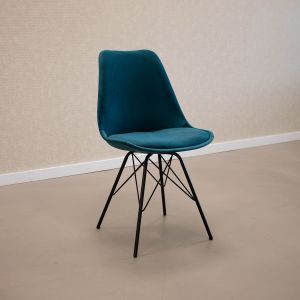 SAMPLE Kick kuipstoel Velvet - Blauw